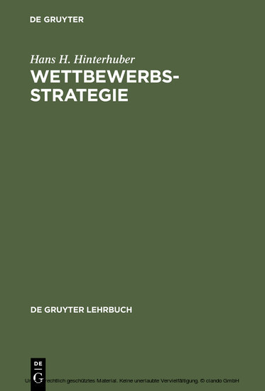 Wettbewerbsstrategie