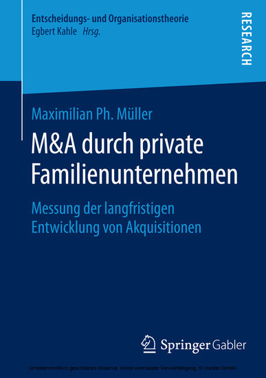 M&A durch private Familienunternehmen