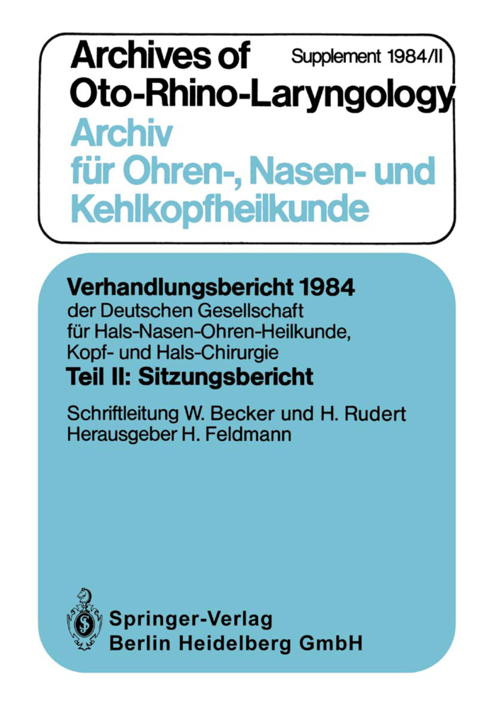 Teil II: Sitzungsbericht. Tl.2