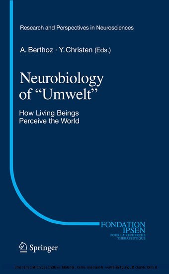 Neurobiology of 'Umwelt'