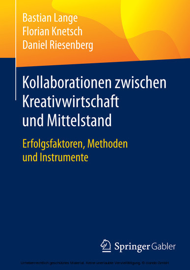 Kollaborationen zwischen Kreativwirtschaft und Mittelstand