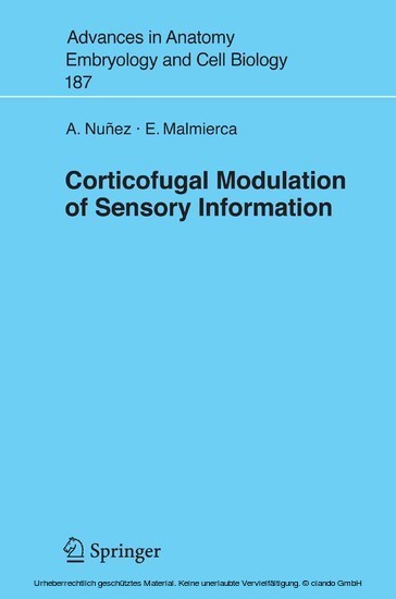 Corticofugal Modulation of Sensory Information