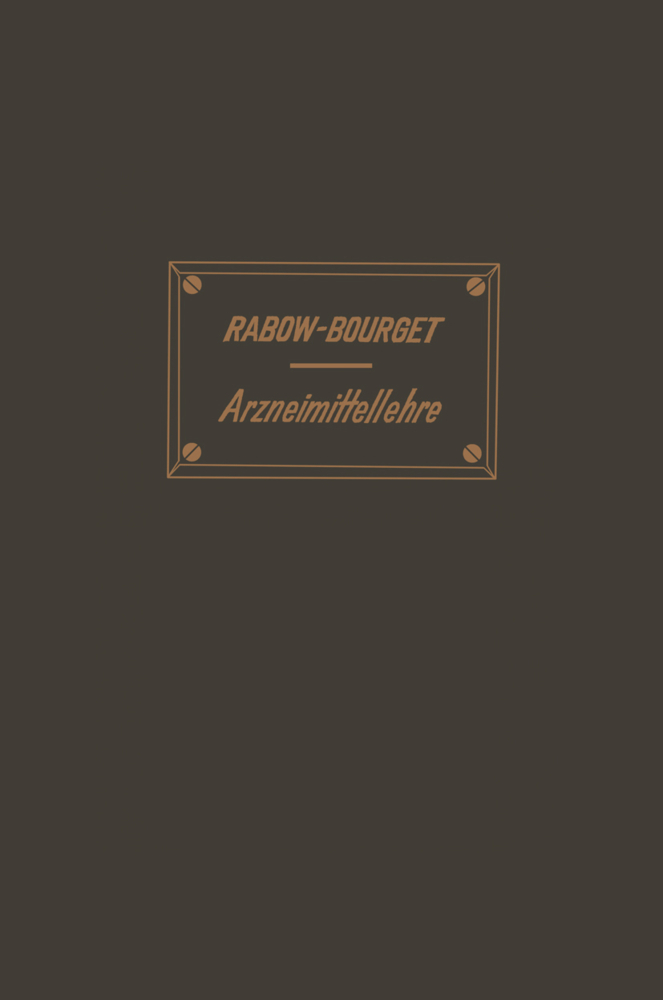 Handbuch der Arzneimittellehre