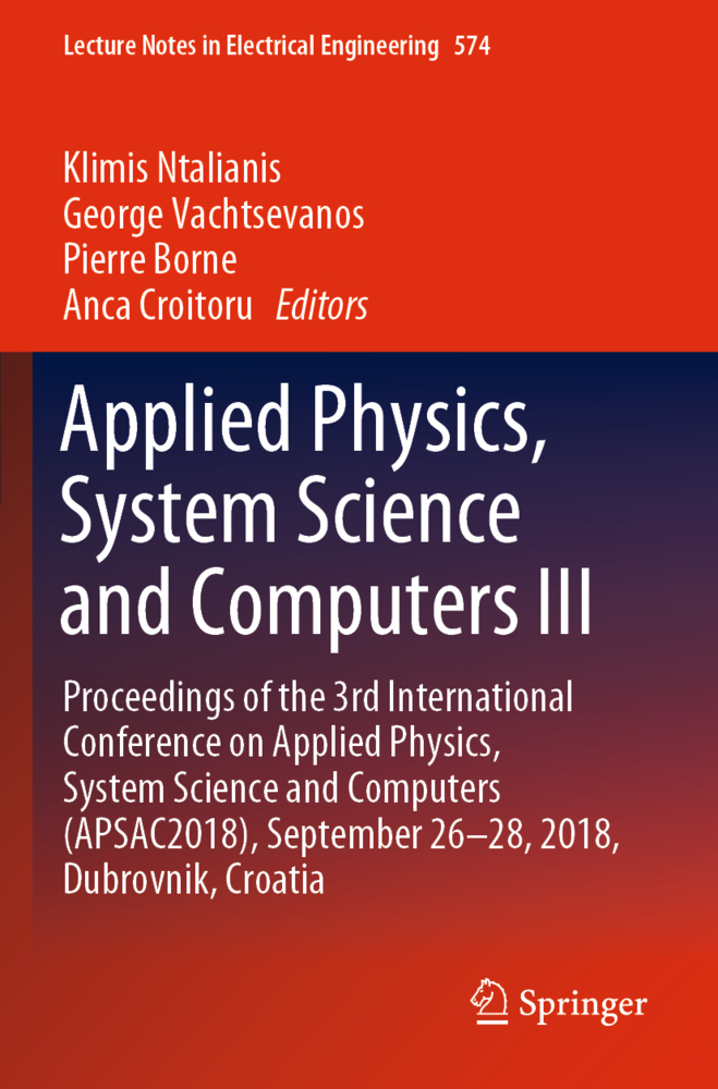 Applied Physics, System Science and Computers III
