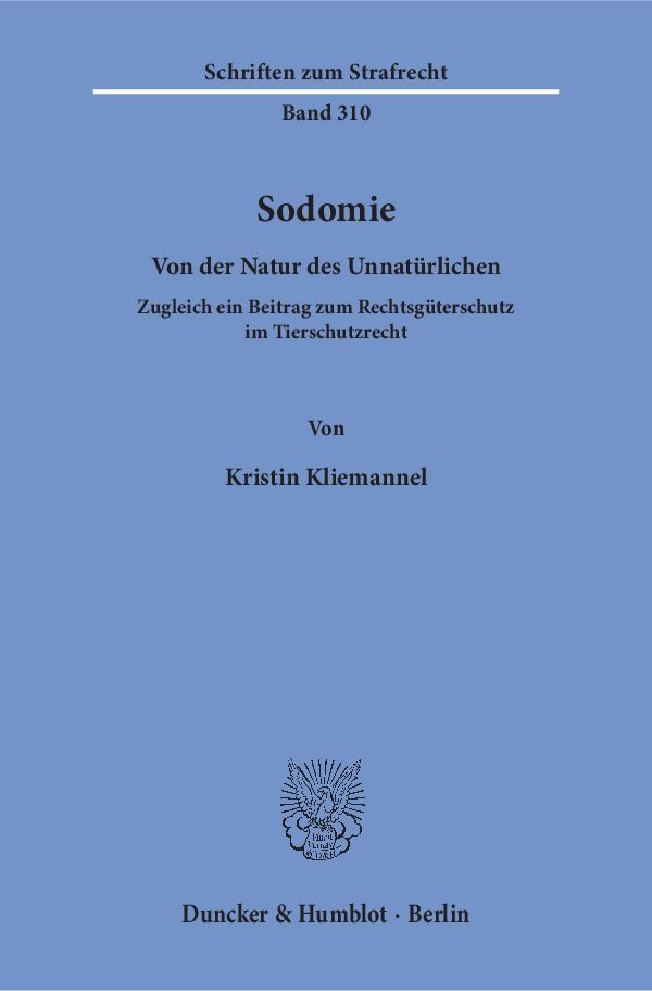 Sodomie.