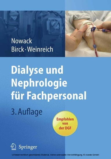 Dialyse und Nephrologie für Fachpersonal