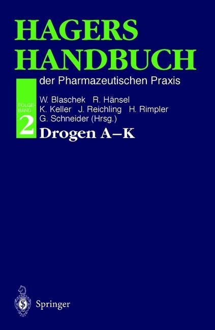 Hagers Handbuch der Pharmazeutischen Praxis, 2 Tle.