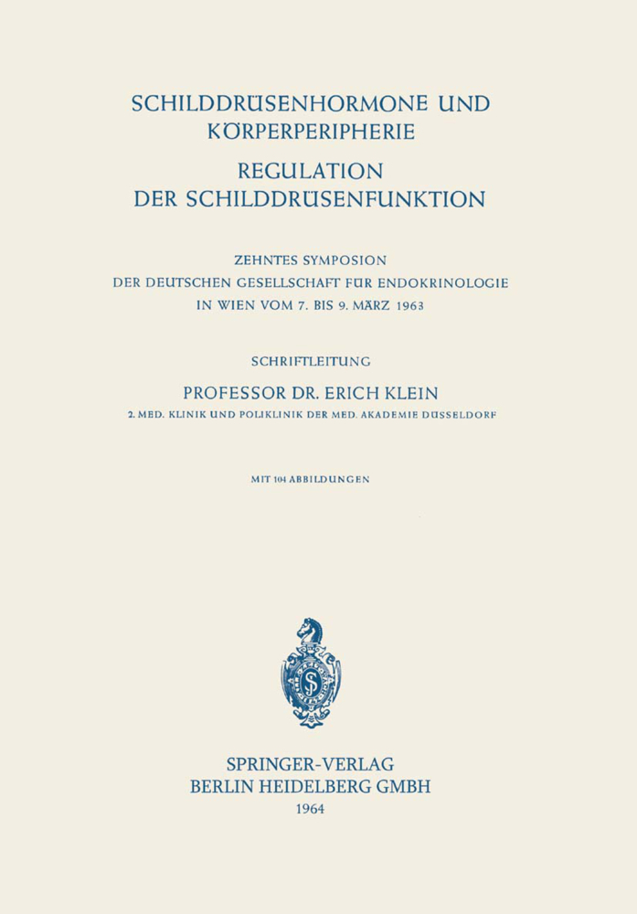 Schilddrüsenhormone und Körperperipherie. Regulation der Schilddrüsenfunktion