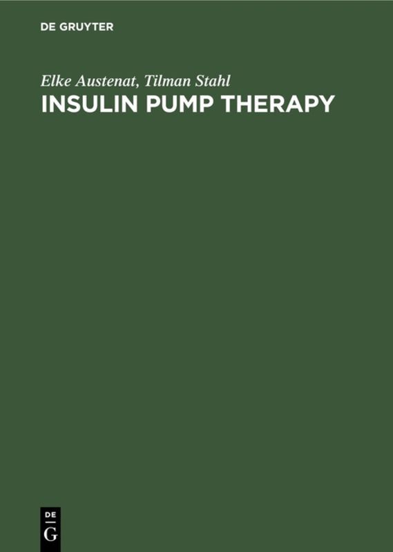 Insulin pump therapy