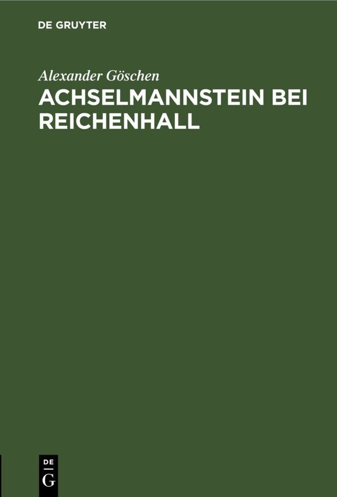 Achselmannstein bei Reichenhall