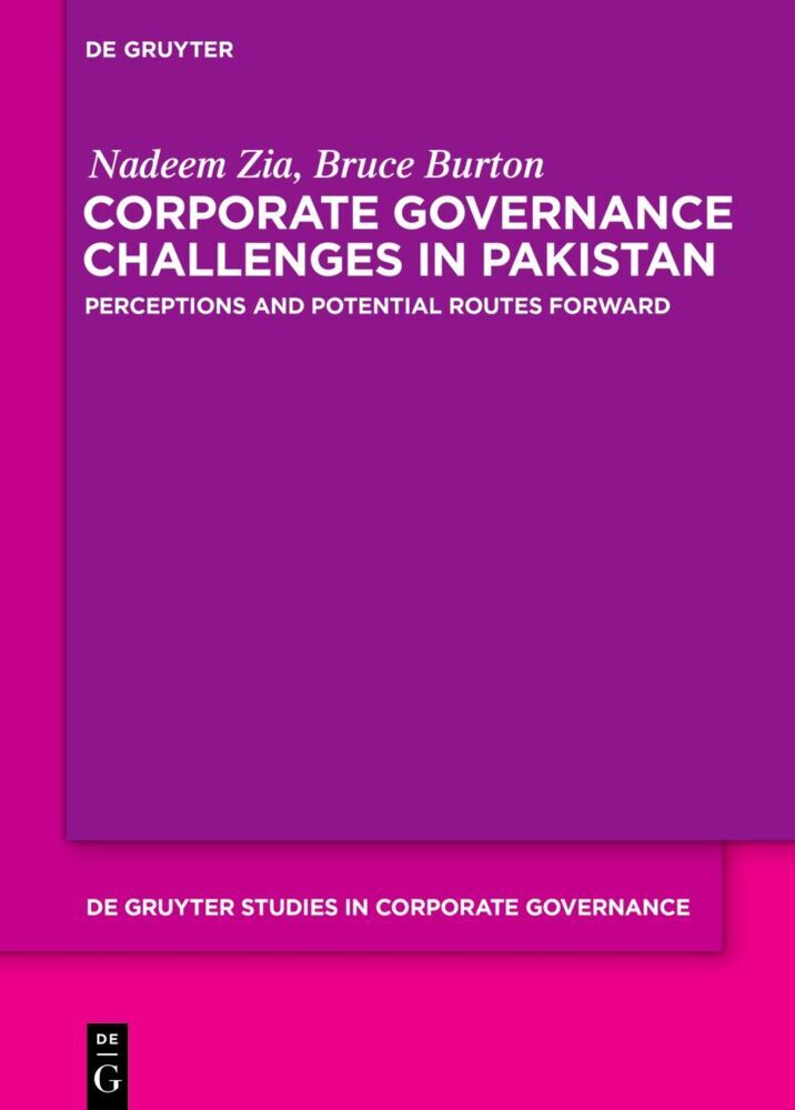 Corporate Governance Challenges in Pakistan