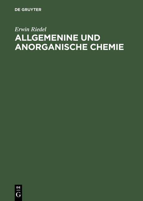 Allgemeine und anorganische Chemie