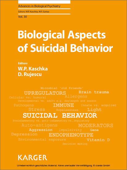 Biological Aspects of Suicidal Behavior