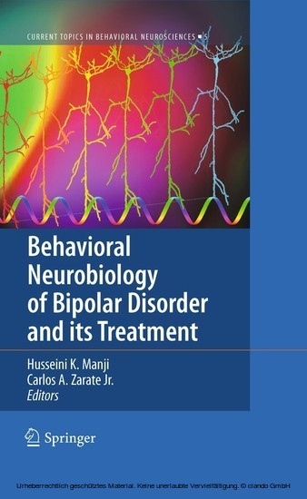 Behavioral Neurobiology of Bipolar Disorder and its Treatment