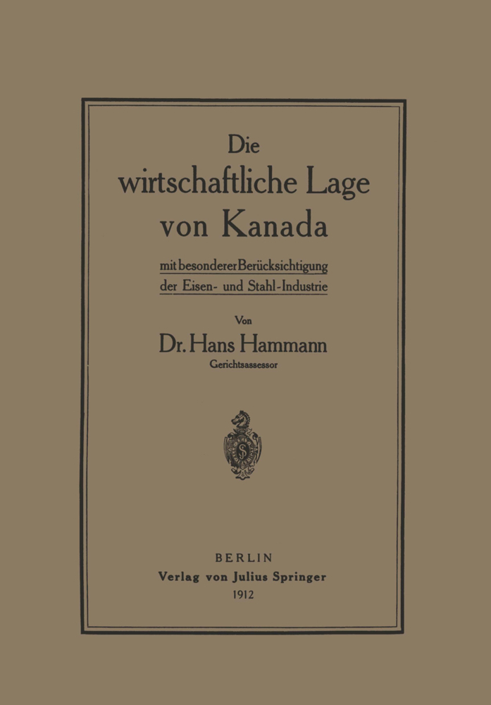 Die wirtschaftliche Lage von Kanada