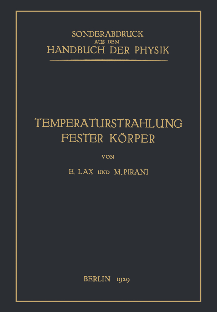 Temperaturstrahlung fester Körper