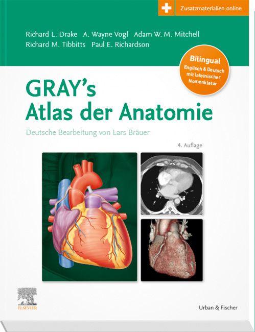 Gray's Atlas der Anatomie mit online Zusatzmaterial Videos