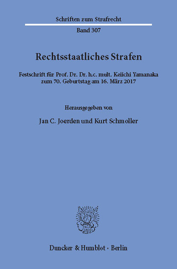 Rechtsstaatliches Strafen.