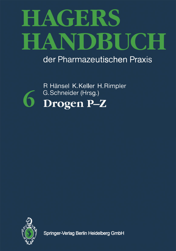 Hagers Handbuch der Pharmazeutischen Praxis, 2 Tle.