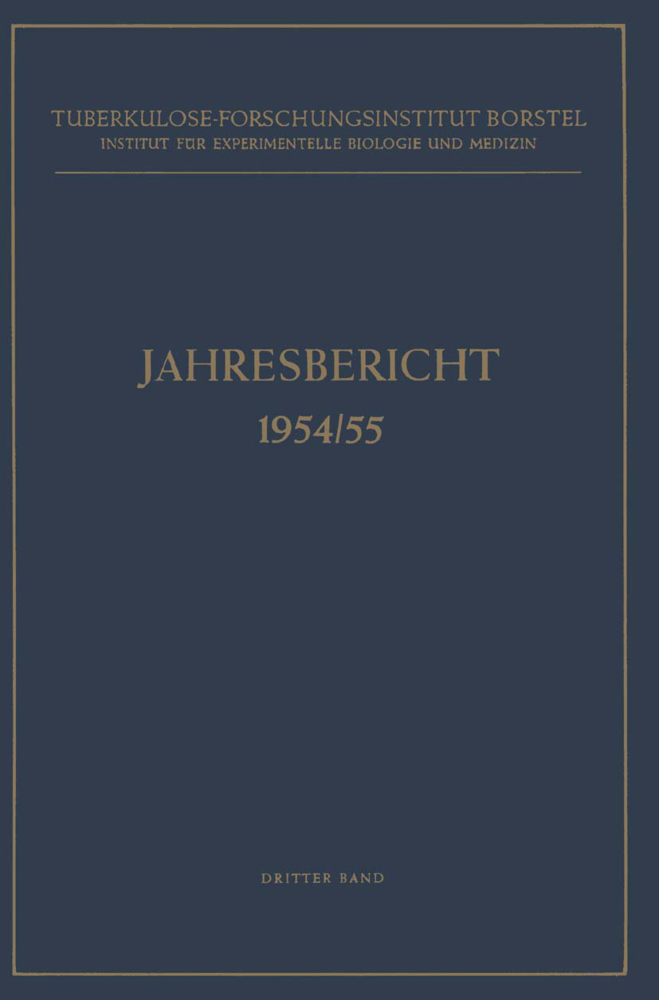 Jahresbericht 1954/55
