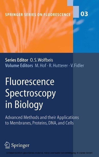 Fluorescence Spectroscopy in Biology