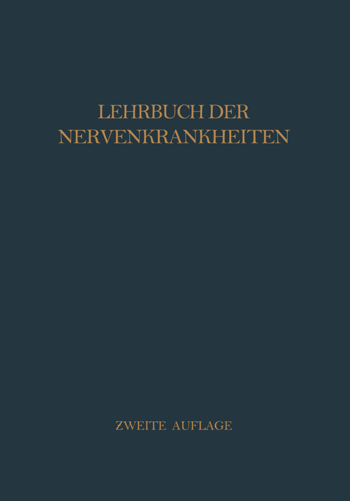 Lehrbuch der Nervenkrankheiten