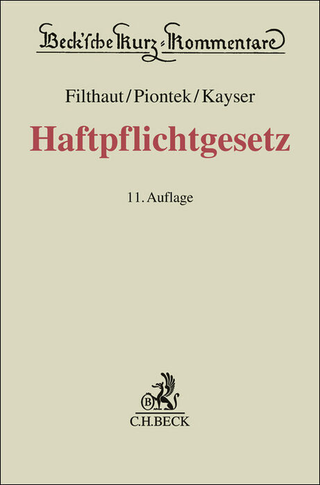 Haftpflichtgesetz. HPflG
