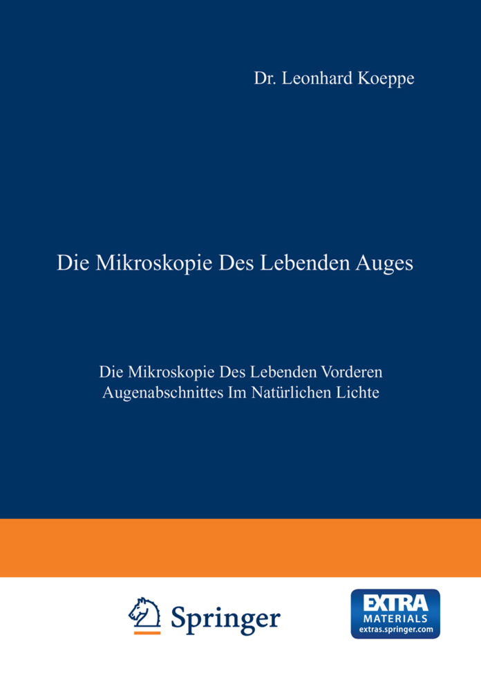 Die Mikroskopie des Lebenden Auges