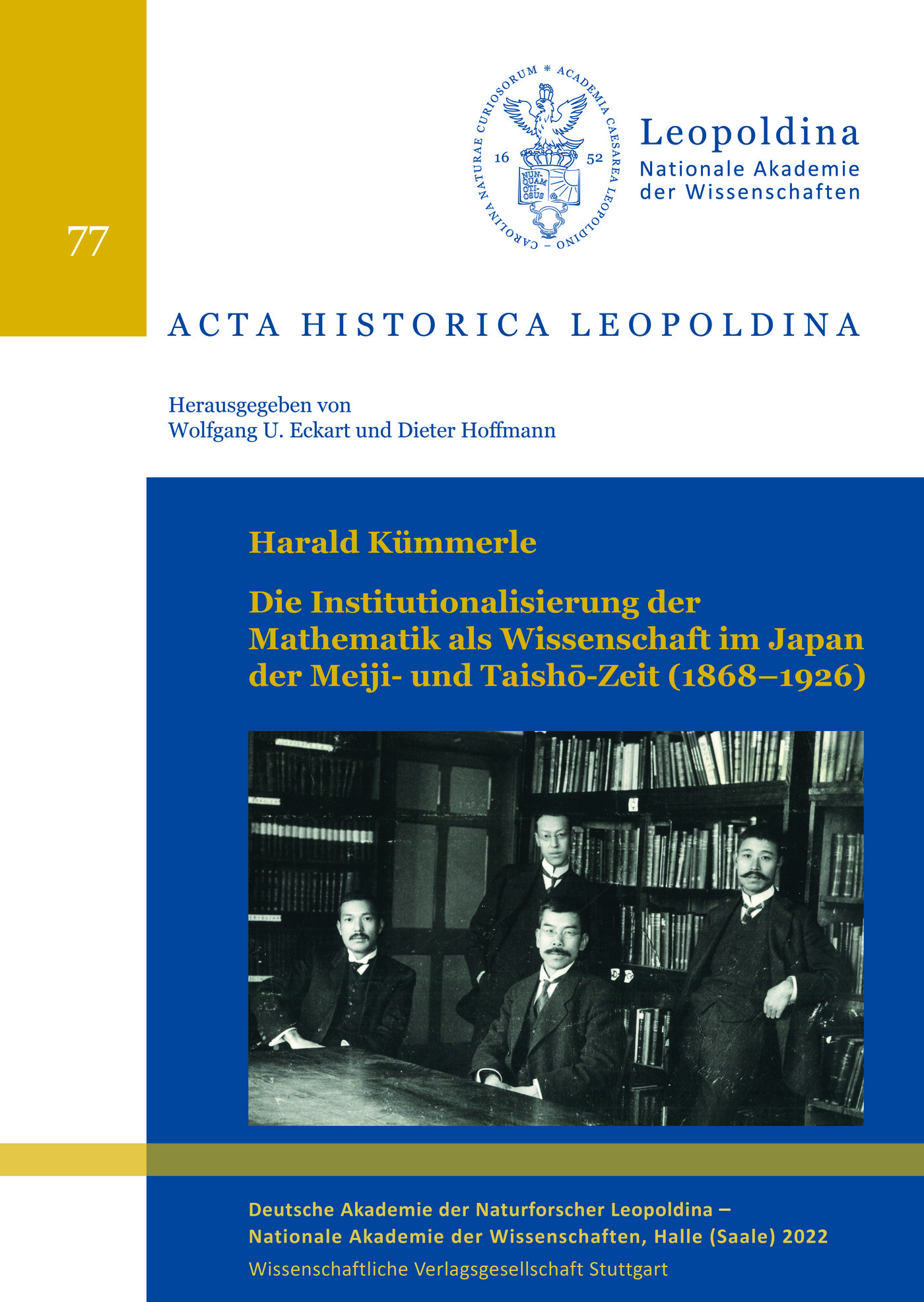 Die Institutionalisierung der Mathematik als Wissenschaft im Japan der Meiji- und Taishō-Zeit (1868–1926)