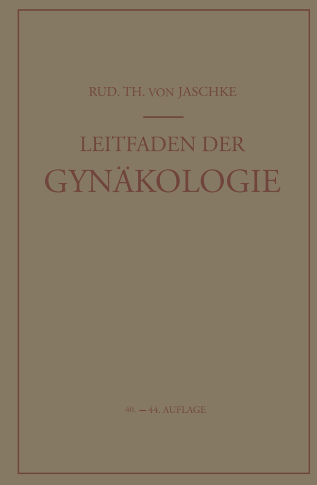 Leitfaden der Gynäkologie