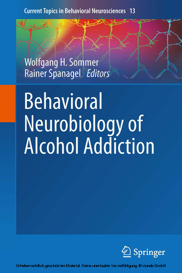 Behavioral Neurobiology of Alcohol Addiction