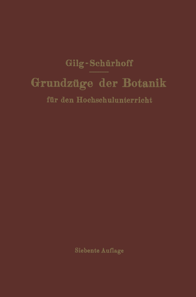 Grundzüge der Botanik
