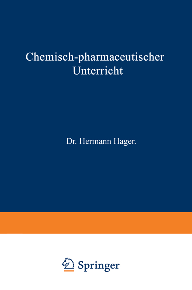 Chemisch-pharmaceutischer Unterricht