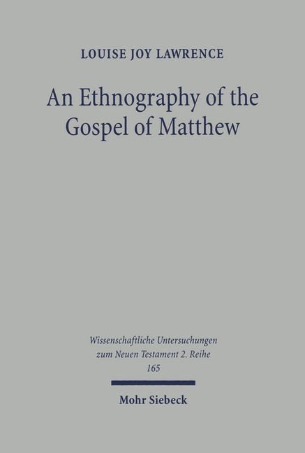 An Ethnography of the Gospel of Matthew