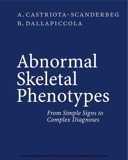 Abnormal Skeletal Phenotypes
