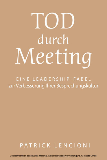 Tod durch Meeting