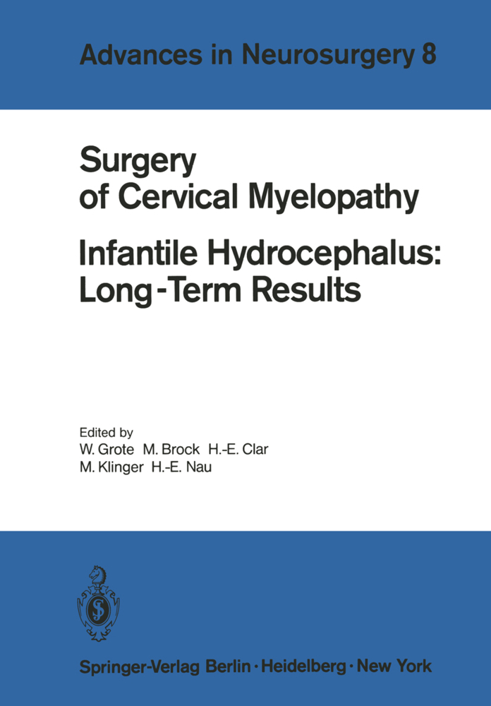 Surgery of Cervical Myelopathy