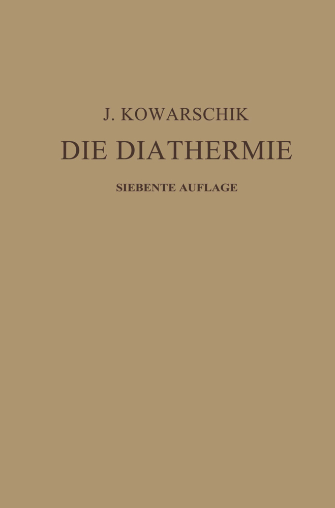 Die Diathermie