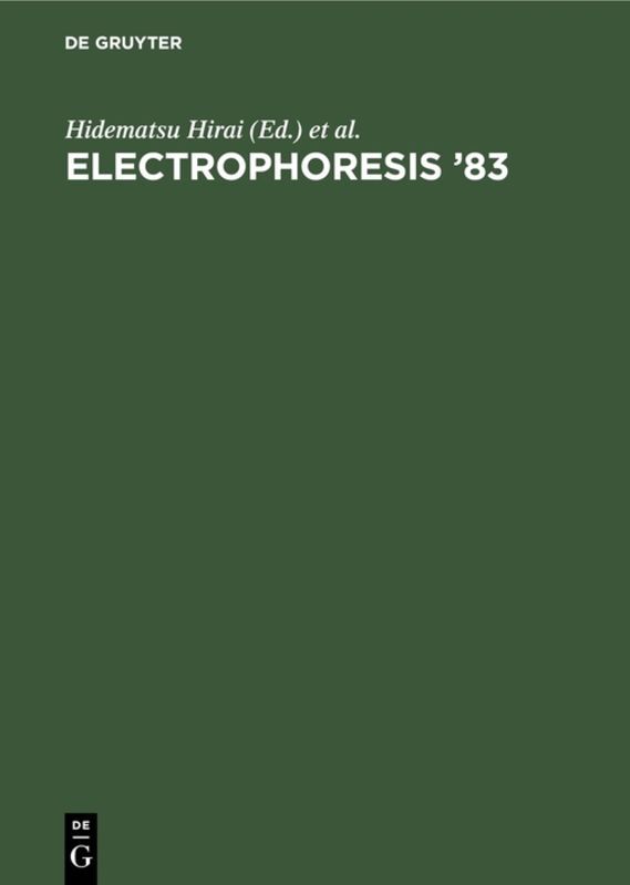 Electrophoresis '83