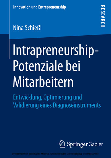 Intrapreneurship-Potenziale bei Mitarbeitern
