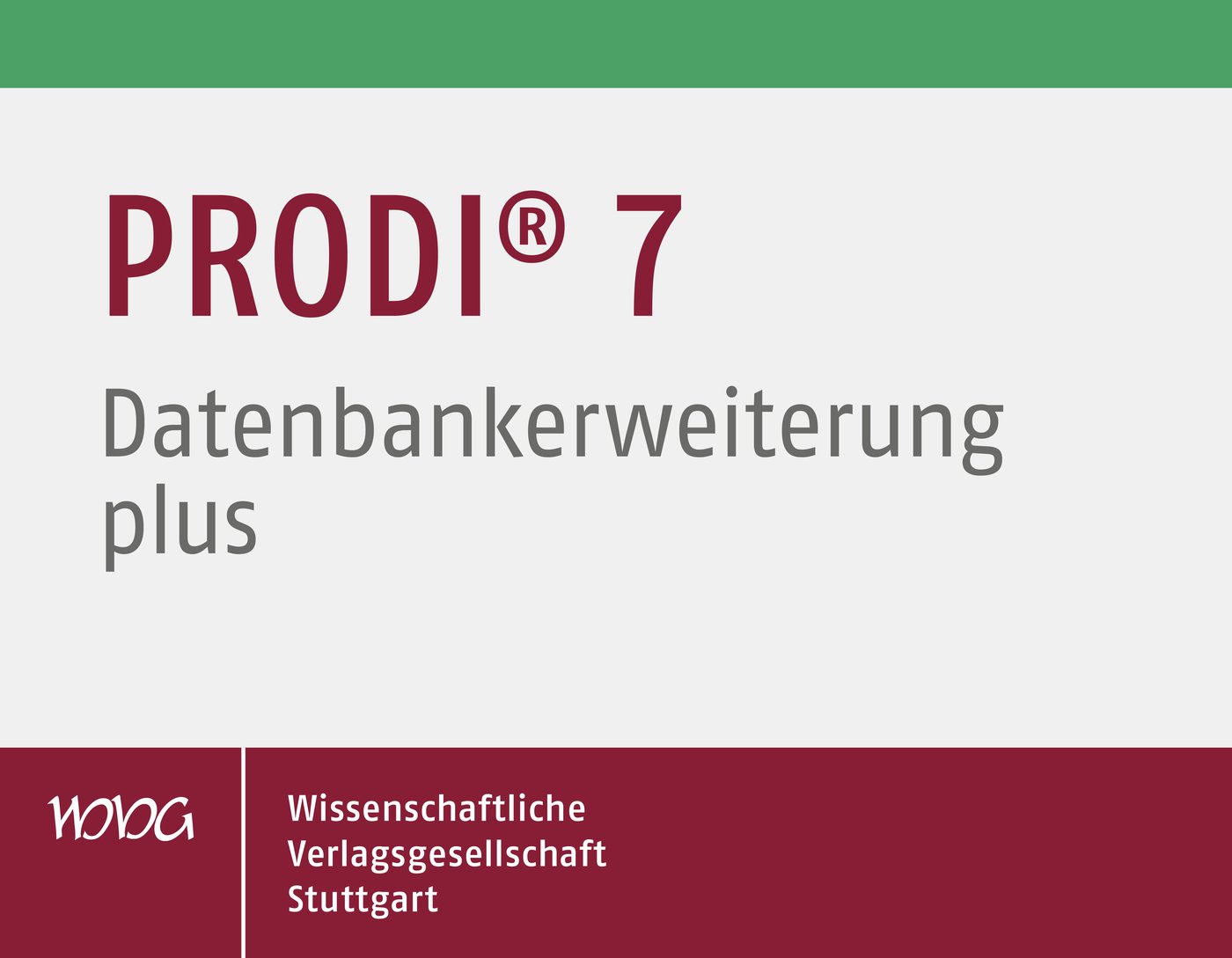 PRODI 7 Datenbankerweiterung plus