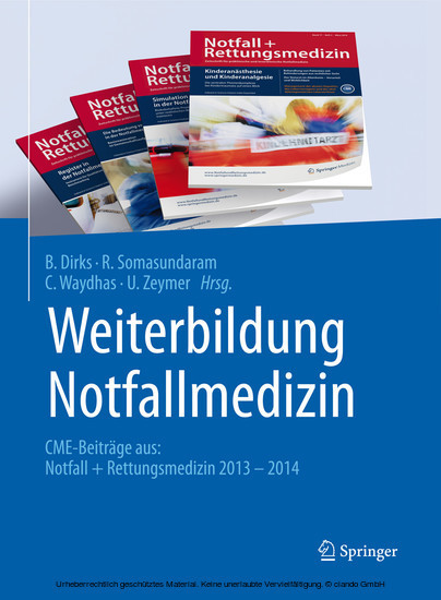 Weiterbildung Notfallmedizin