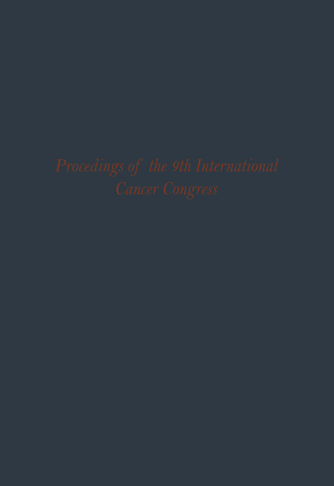 Proceedings of the 9th International Cancer Congress