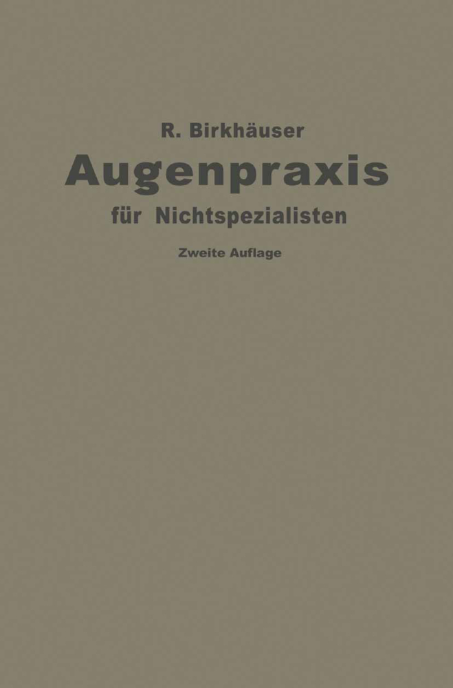 Augenpraxis für Nichtspezialisten