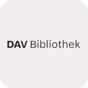 DAV BibliothekPaket 1 für bis zu 10 Mitarbeiter*innen