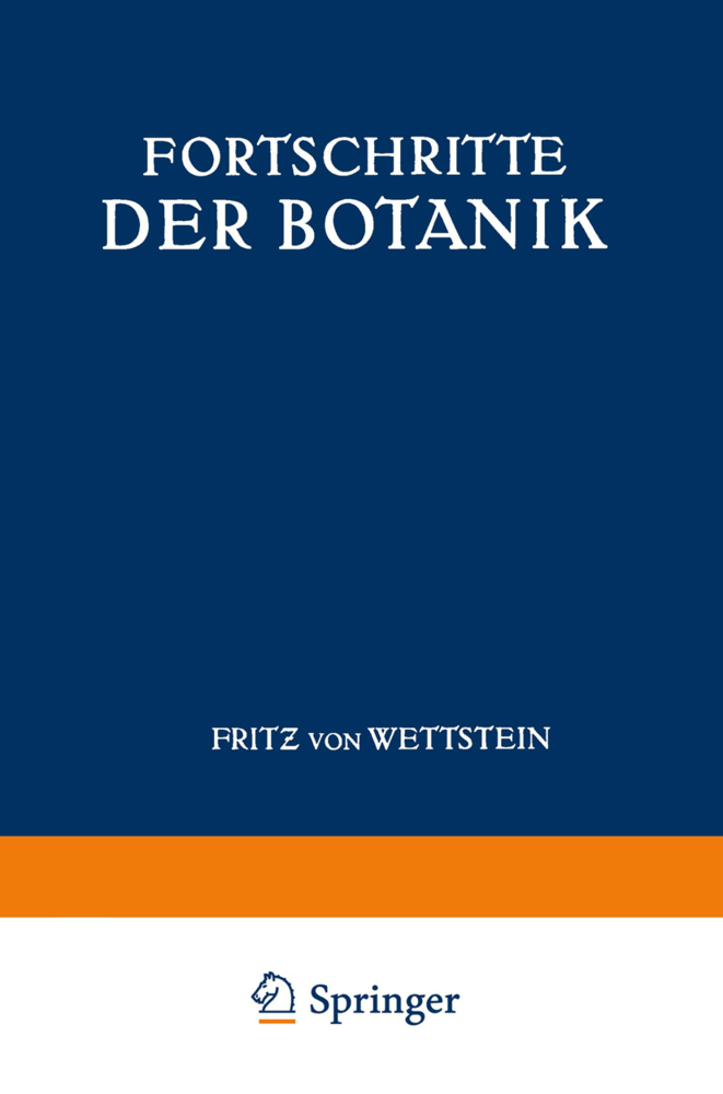 Fortschritte der Botanik