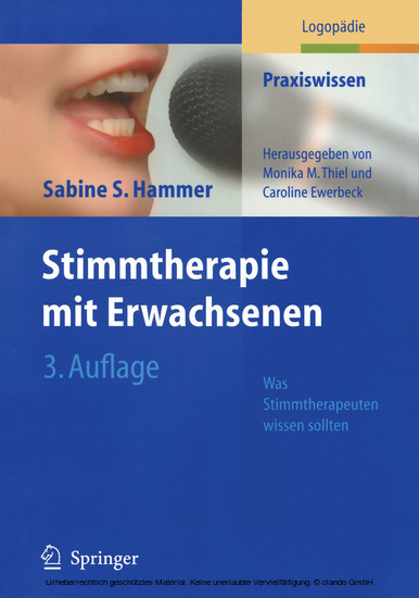 Stimmtherapie mit Erwachsenen