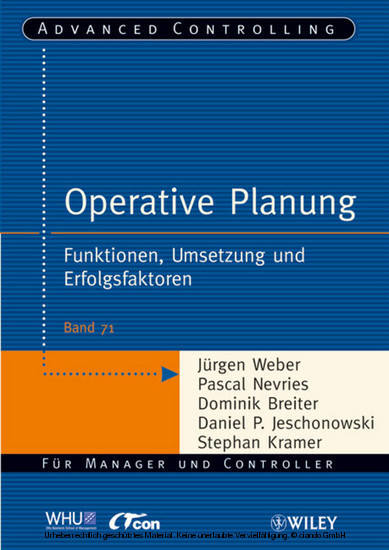 Operative Planung