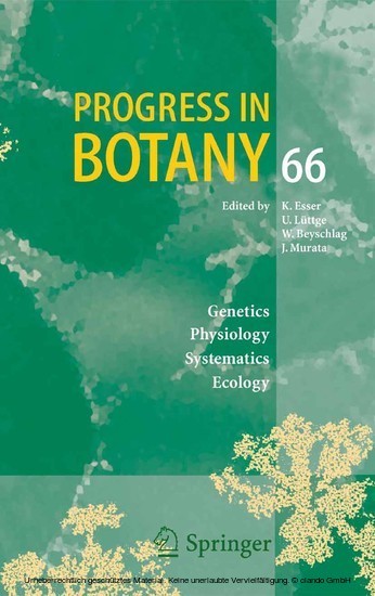 Progress in Botany 66