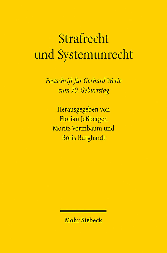 Strafrecht und Systemunrecht